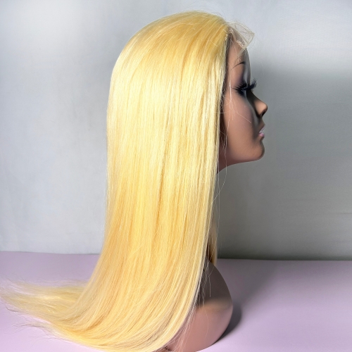 YA+ Blonde 613 Color 5x5 Lace Glueless Closure Lace Wig