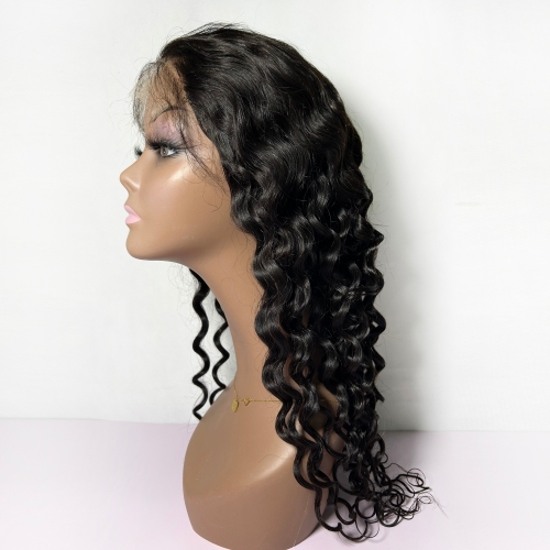 Water Wave Undetectable Glueless 5x5 Lace Closure Wig