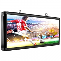 CX PH6mm Outdoor LED Scrolling Sign 40'' x 18'' Full Color WiFi + USB Programmable LED Sign with High Resolution High Brightness, Support Video Image
