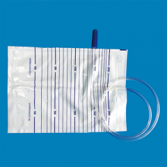 BY-82002 Hospital Square Transparent Disposable Medical Urine Bag