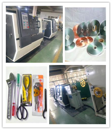 communication cable wire taping machine installation