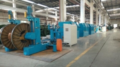 big size horizontal mica tape wrapping machine for...