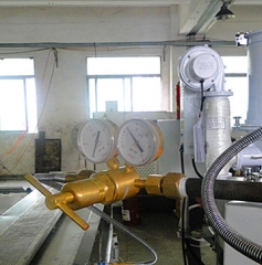 foam extrusion line --- double layer physical foaming skin-foam extruder