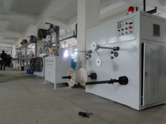 foam extrusion line --- double layer physical foaming skin-foam extruder