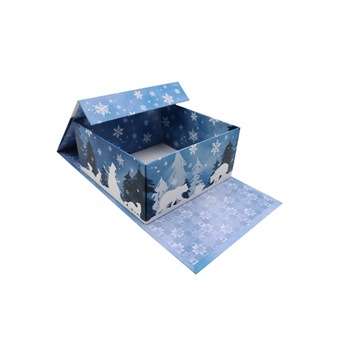 Christmas Folding Magnetic Gift Box