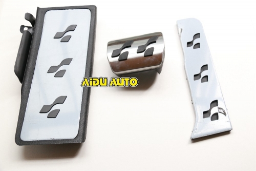 Stainless Steel Automatic AT Pedal For VW Passat B6 CC R36 B7 Sharan