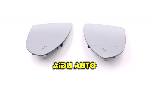 FOR Golf 7 MK7  Blind Spot Side Assist Rear View Mirror Glass