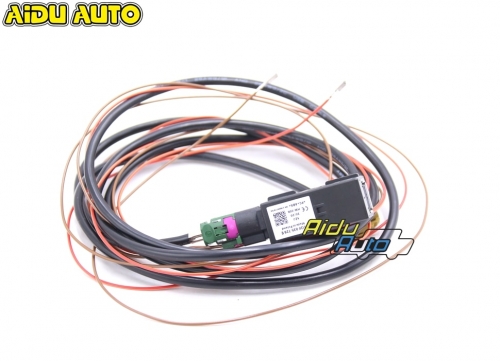 AIDUATO For VW CarPlay MDI MIB 2 DIS PRO UNIT RADIO USB AMI Install Plug Socket Switch Button Harness 5Q0 035 726 E
