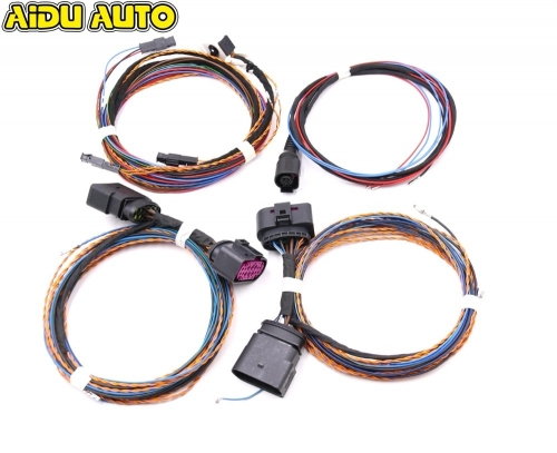 FOR VW Golf VI 6 MK6 Xenon Headlight Auto Leveling Range Headlight Cornering AFS Wire/cable/Harness Xenon Lamp LED Light