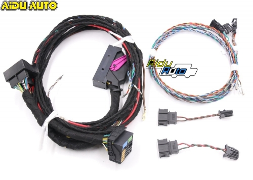 USE FOR VW PQ Tiguan Plug&amp;play RNS510 Dynaudio System acoustics Wire harness Cable