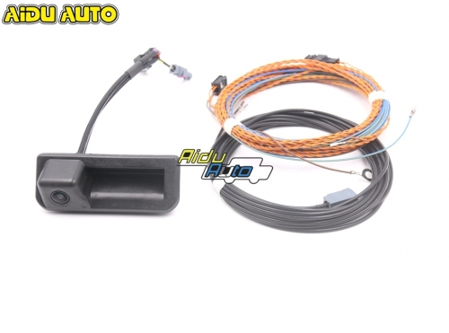 81A 827 566A Rear View Camera with Highline Guidance Line Wiring harness For Audi Q2 Q3 F3 81A827566A