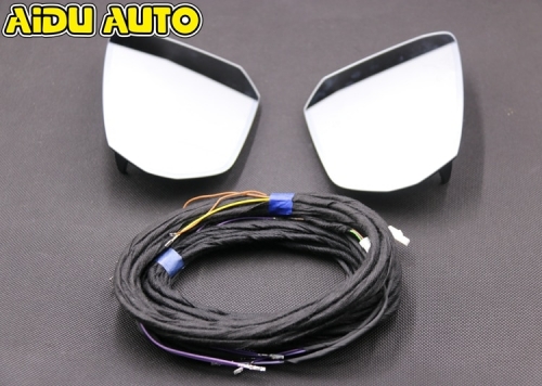 FOR Audi A4 B9 A5 B9 Q5 80A Q7 4M Q2 Q3 F3 A6 C8 A6 C7 Auto Antiglare Anti-glare Dimming Outside Rear View Side Mirror Glass