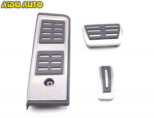 FOR AUDI A4 A5 B9 8W Q5 Q7 Q8 A6 C8 A7 LHD Stainless Steel Automatic AT  Pedal
