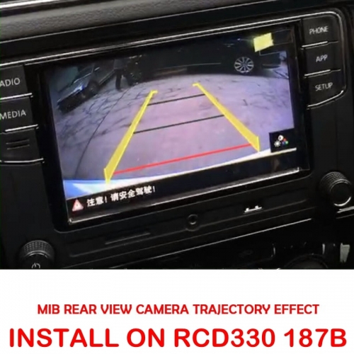 MIB High Line Camera For RCD330 DIS PRO RADIO VW Golf 5 /6/7 JETTA Mk5 MK6 TIGUAN Passat B6 B7 Octavia