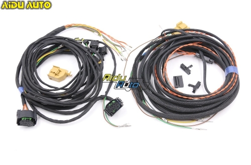 AIDUAUTO Side Assist Lane Change Wire Cable Harness For VW Passat B8 Tiguan MK2