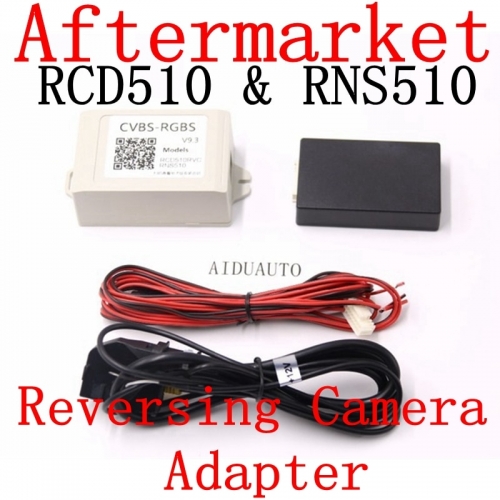 AV decoder video Converter Box CVBS-RGBS RCD510 RNS510 RNS315 Rear view Av Camera Converter Adapter CVBS To RGB Box