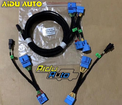 For VW Passat B8 install facelift Flowing water LED Dynamic Sequential taillight cable wire Harness adapter