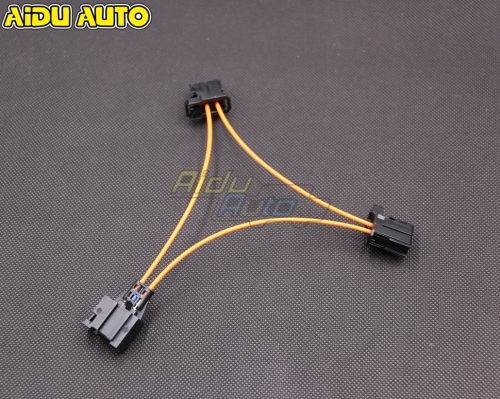 MOST Optical fiber Install wire 1 to 2 adapter For Virtual Cluster GOLF PASSAT B8 TIGUAN A4 A5 B9 Q5 Q7 A3 8V