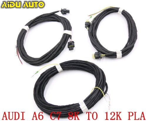 Auto Parking PLA 2.0  8K To 12K Install Harness Wire For Audi A6 C7