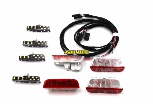 DOOR WARNING LED LIGHT FOR VW GOLF 5 6 JETTA MK5 MK6 CC TIGUAN PASSAT B6 B7 CC WITH CABLE