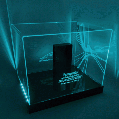 Acrylic LED Display Cases for-Panasonic-Jaguar Racing Formula E Team