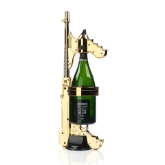GlowDisplay Rechargeable LED Spray Champagne Gun with Pourer for Party