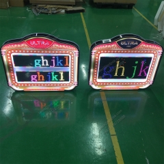 Birthday Programmed led digital marquee message board sign