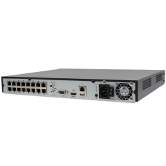 Anpviz 16 Channel POE NVR ( 16CH 720p/1080p/3MP/4MP/5MP/6MP/8MP/4K)  ) Network Video Recorder - Supports 4K (8-Megapixels), ONVIF Compliance, USB Backup, Supports up to 12TB HDD (No Included)( USA Updated Firmware) Compatible Hikvision IVMS4200