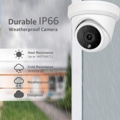 Anpviz 8CH 4K NVR 8MP Dome POE IP Camera Home/Outdoor ONVIF H.265 Security Systems Kit CCTV Video Surveillance NVR Kits