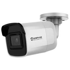 (HK Series) Anpviz 4K 8MP POE IP Security bullet Camera Indoor Outdoor, Wide Angle 2.8mm, 98ft, IP67 Weatherproof Onvif Compliant