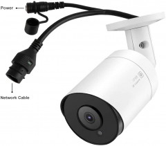 5 MP Built-in Mic Zoom 3X Dome Network Camera 2.8-8mm