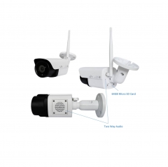 5 MP Outdoor Fixed Bullet Network Camera with Build-in Mic & Speaker