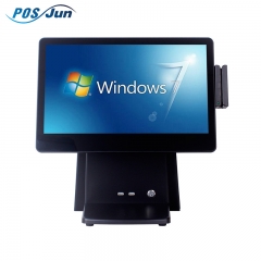 ¡Gran venta! Junrong Touch Screen Pos Cashier Machine, caja registradora, sistema pos