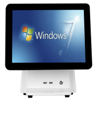 Dual screen POS Android system