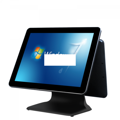 POS dual screen 15 inch with Aluminum stand