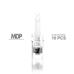 Needle Cartridge 36 Tips Adjust 0-2.5 mm for Electric Auto Derma Pen 10pcs Baynoet Slot - Fit For Koi Beauty A400 and M100 Model