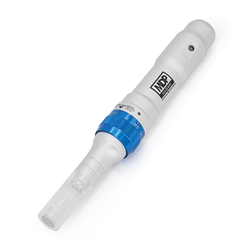 Derma Pen Auto Micro Aguja Sello Médico Grado Electrónico Recargable 0-2.5mm Ajustable (Dispositivo Principal +5 Piezas 12 Cartucho De Agujas)