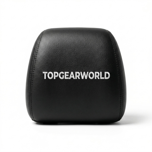 Topgearworld Baby Stroller Rain Cover – Universal Transparent Waterproof Cover with Breathable VentCar Headrest Cover – Universal Fit Carbon Fiber PU Leather Headrest Protector with Non-Slip Surface, Ergonomic Design, Easy Installation – For Car SUV Truck