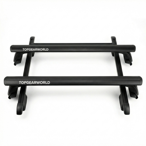 Universal Roof Rack Cross Bars – Heavy Duty Aluminum Aerodynamic Design, 150 lbs Load Capacity, Anti-Theft Locking System, Easy No-Drill Installation