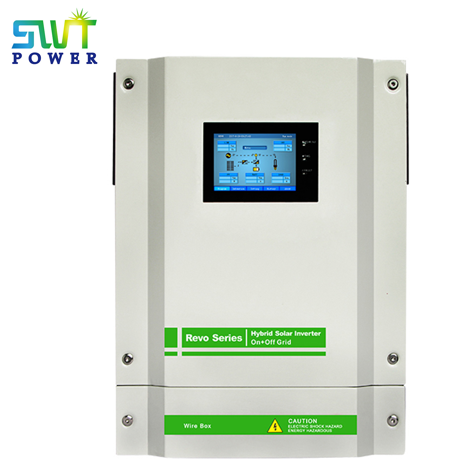 New  Inverter High Frequency Hybrid On Grid With Energy Storage（Touch screem）