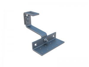 Adjustable tile hook for roof mounting system solar panel structure pv support aluminum structure roof mounting system