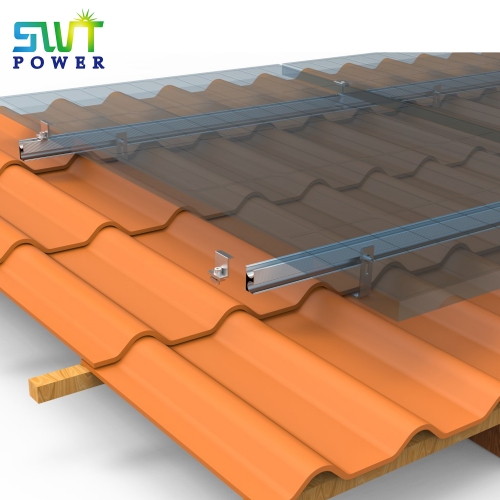 Tile roof mounting system – Link for roof top mounting