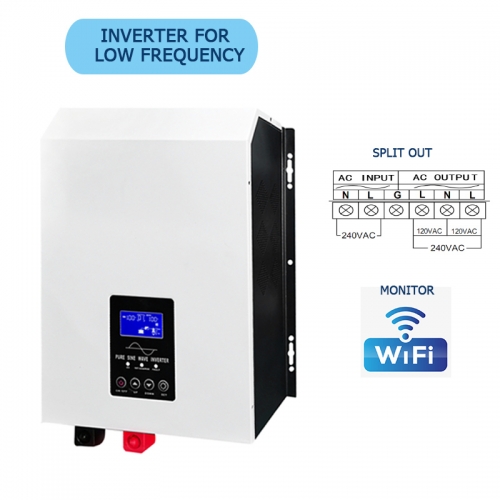 Off Grid Split phase Hybrid Solar Inverter For Solar Power System