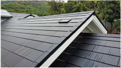 Intenergy Customersized Solar Roof Tiles Type Solar Panels For BIPV Building Integrated Photovoltaic Solar System