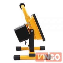 VINGO® LED Super Thin Battery Floodlight (Yellow) 10W Warm White