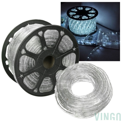 VINGO®  LED String Tube Lights With Controller Cold White 10M