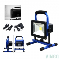 VINGO® LED Rechargeable Spotlight Blue 30W Cold Wh