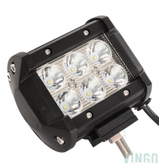 VINGO® 8X LED 18W worklight headlight 10-30 V DC work lamp IP67 for Jeep, tractor, truck, excavator floodlight, headlight 30 degrees