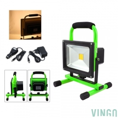 VINGO® LED Green Rechargeable Flood Lamp Warm Whit