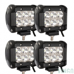 VINGO® LED Worklight Car Headlight 4X18W